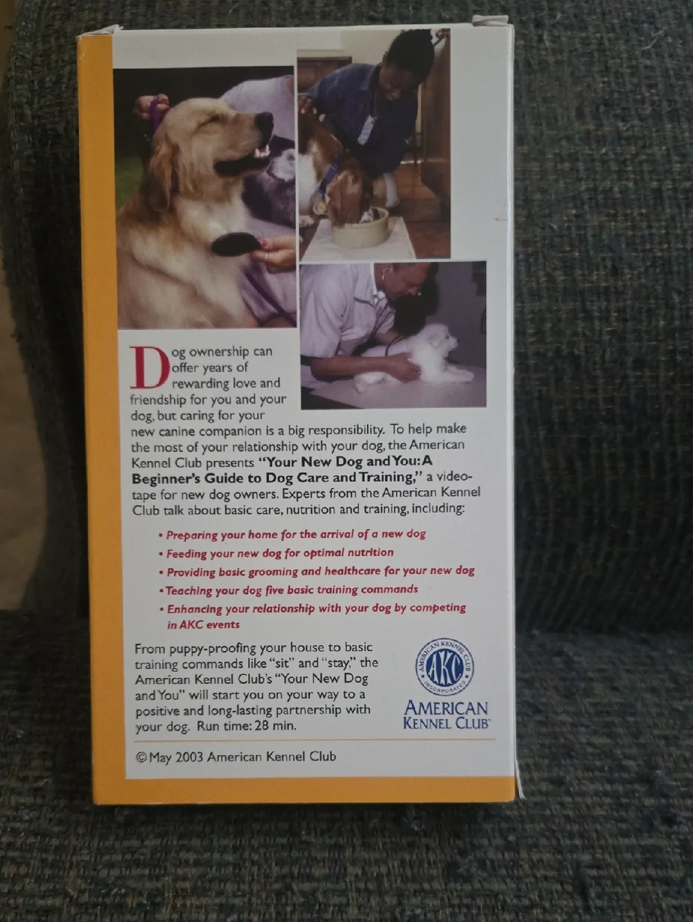 AKC Presents: Your New Dog And You
